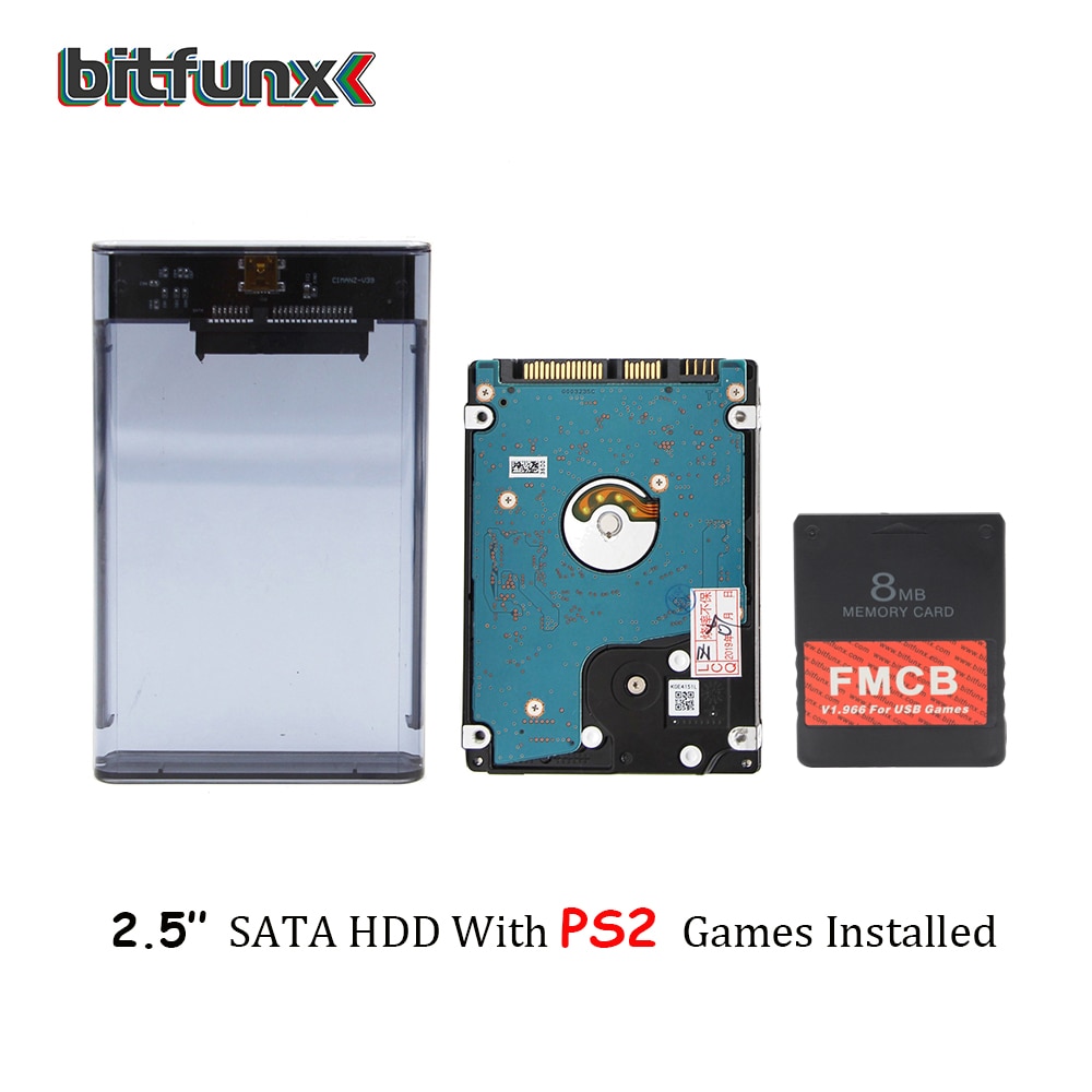 Bitfunx PS2 FMCB ī (USB  ) + 2.5 SATA HDD..